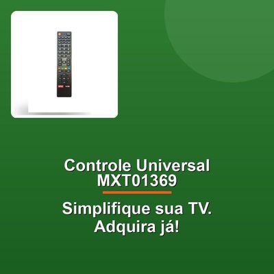 Controle Remoto Tv Universal Mxt01369