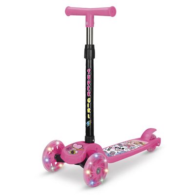 Patinete 3 Rodas Rosa Etilux