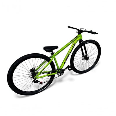 Bicicleta aro29 Absolute Nero 5 Freeride K7 Single Freio Hidraulico Shimano Mt200 Garfo Rigido Verde