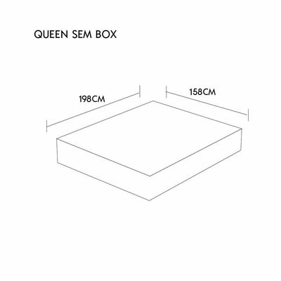 Colchão Firme Natural 2025- 100% Latex Firme Opcionais Kit Spa Medida Queen 158x198cm