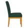 Kit 8 Cadeiras De Jantar Brisa Suede Base De Madeira - Pallazio Cor Verde