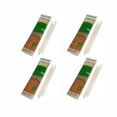 Espetinhos De Bambu Para Churrasquinho 30cm 200 Unidades - Talge