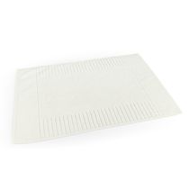 Toalha de Piso Slim Gramatura 600g/m² Base Reforçada 01 Peça 100% Algodão - Off White