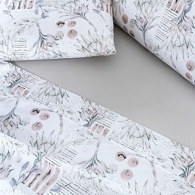 Jogo de Cama Cotton Select Casal Padrão 04 Peças - Protea