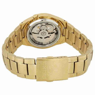 Relógio Seiko Masculino Ref: Snk610b1 C1kx Automático Clássico Dourado