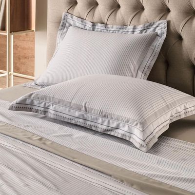 Jogo De Cama King Altenburg Cetim 300 Fios Simetria
