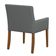Kit 2 Cadeiras Para Mesa De Jantar Angel Base Madeira Corano Cinza - Nexta Casa