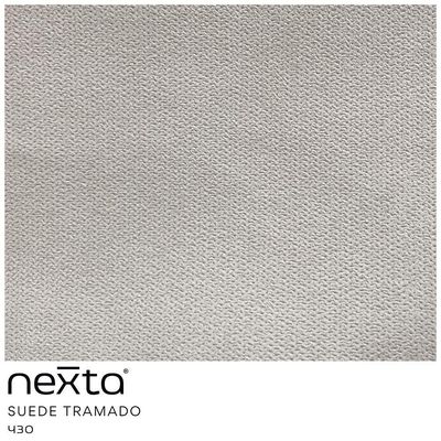 Kit 02 Cadeiras De Jantar Liz Giratória Poliéster Cinza Suave - Nexta Casa