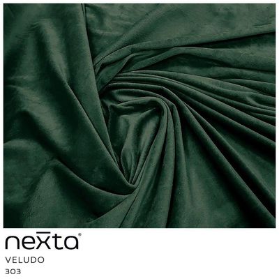 Kit 02 Poltronas Betina Base Preto Veludo Verde - Nexta Casa