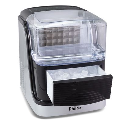 Máquina de Gelo Philco PMG20P Ciclo Rápido 3,5L 20Kg 127V