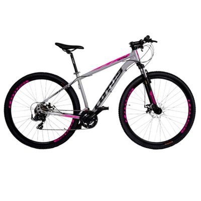 Bicicleta Cairu Nitro Aro 29 Al 21v 17.5 - 311375 Cinza-rosa