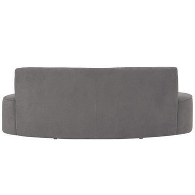 Sofá 03 Lugares 180cm Mônaco Bouclé Cinza - Nexta Casa