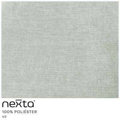 Sofá 03 Lugares 180cm Mônaco Poliéster Verde Claro - Nexta Casa