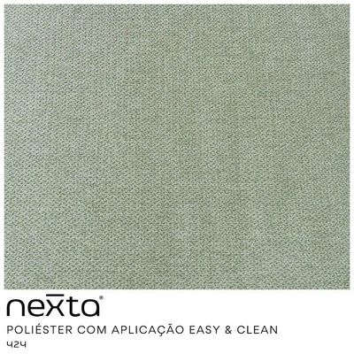 Puff Decorativo Redondo Golf 55x55cm Poliéster Verde - Nexta Casa
