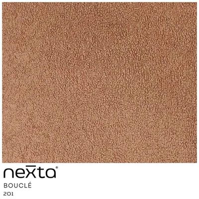 Poltrona Decorativa Sala De Estar Duna Bouclé Terracota - Nexta Casa