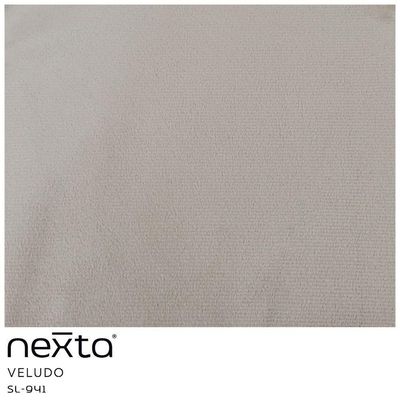 Cabeceira Cama Box Casal 140 Cm London Veludo Bege Claro - Nexta Casa