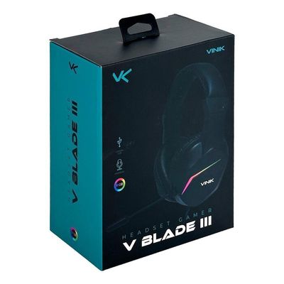 Fone De Ouvido Headset Gamer Vinik V Blade Iii Usb - Led...