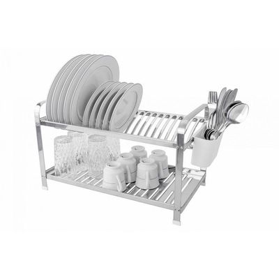 Escorredor 20 Pratos Montado Aço Inox Domum