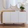 Aparador Buffet Jurerê Naturale Off White Matte - Colibri