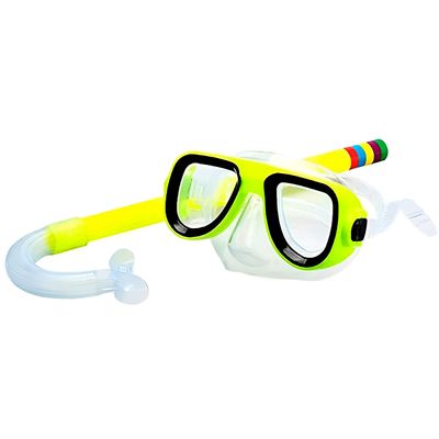 Kit de Mergulho Infantil com Máscara e Snorkel – Visão Ampla e Conforto | Verão Piscina