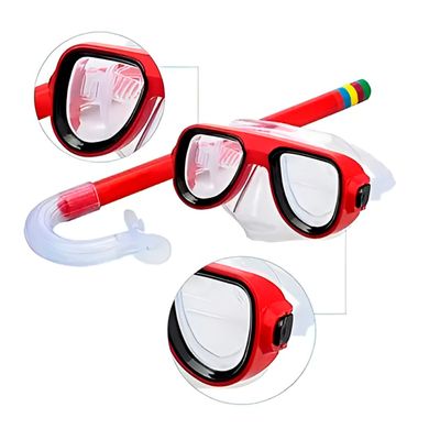 Kit de Mergulho Infantil com Máscara e Snorkel – Visão Ampla e Conforto | Verão Piscina