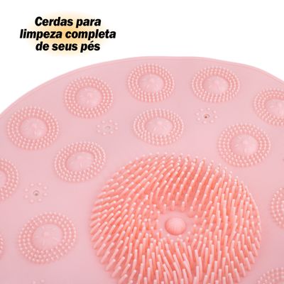 Tapete Antiderrapante Box Banheiro - Rosa