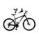 Bicicleta Aro 29 Absolute Nero 5 Alumínio 21v Câmbios Shimano Mountain Bike Freio A Disco Preto 23