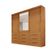 Guarda-roupa 3 Portas Espelho 9 Gav - Turim-nature - Bianchi
