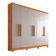 Guarda-roupa 6 Portas 2 Gav - Sergipe-nature-off - Bianchi