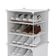 Armario Organizador Grande Modular 8 Modulos Com Prateleiras