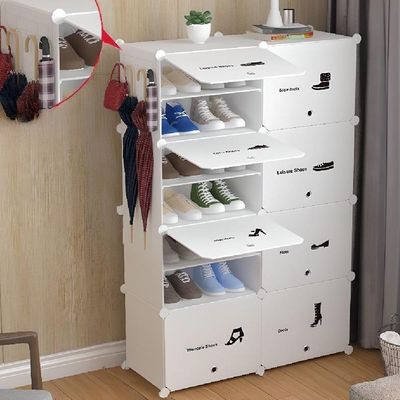 Armario Organizador Grande Modular 8 Modulos Com Prateleiras