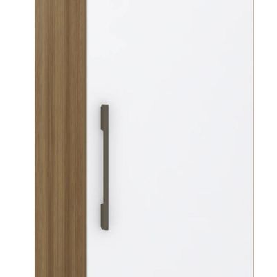 Guarda Roupa Modulado Sapateira 50cm Taiga Avelã/branco L01 - Mpozenato