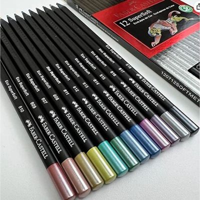 Lapis De Cor Supersoft C- 12 Cores - Faber Castell