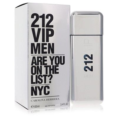 Perfume-Col. Masculino 212 Vip Carolina Herrera 100 Ml Eau De Toilette