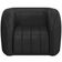 Kit Sofá 5 Lugares Para Sala 332cm Com 02 Poltrona Lazio M03 Corano Preto - Lyam Decor