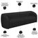 Kit Sofá 5 Lugares Para Sala 332cm Com 02 Poltrona Lazio M03 Corano Preto - Lyam Decor