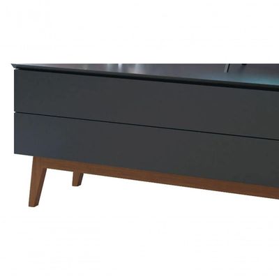 Rack Para Tv Wall 1.8 Preto - Moveisaqui