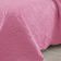 Kit Cobre Leito Colcha Basic Casal 3 Peças Dupla Face Liso Classic - Rosa Chiclete - 100% Poliéster