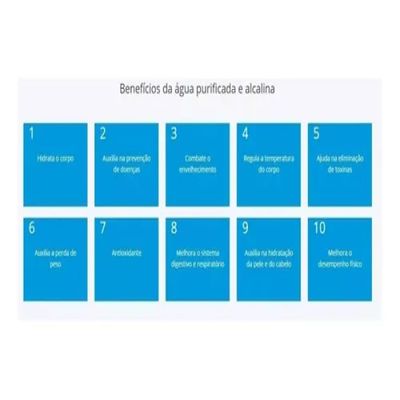 Purificador De Água Top Life Blueoxi 2 Em 1 Branco 127V