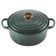 PANELA REDONDA LE CREUSET 20CM SIGNATURE VERDE ARTICHAUT PEGADOR BRONZE 21177207954445