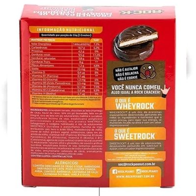 Alfajor Recheado Cracker Monster Pasta Amendoim Rock Peanut - Belga Coconut