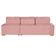Sofá Modular 6 Lugares Retrátil E Reclinável 3.05M Rose