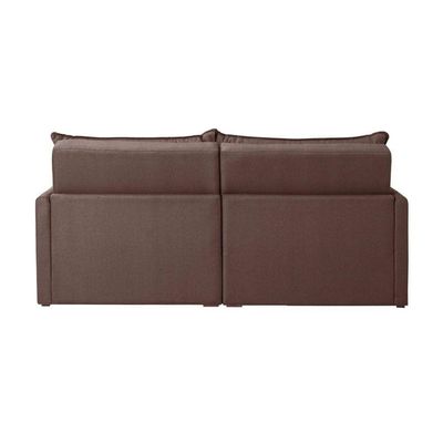 Sofá Cama Montana Retrátil E Reclinável 3 Lugares Sofatec Avelã