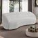 Sofá 4 Lugares 318cm Orgânico Zion M22 Boucle Branco - Mpozenato