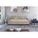 Sofá Cama Lavínia 3 Lugares Suede Bege Matrix