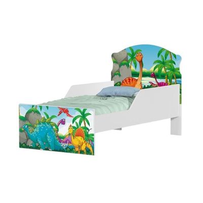 Mini Cama Dinossauro No Lago