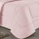 Kit Edredom Dupla Face + Jogo De Lençol Casal Nobre 6 Peças Malha 100% Algodão - Rosa