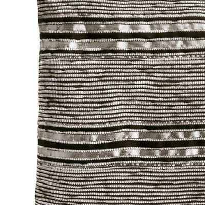 Capa De Almofada Decorativa Chenille 1 Peça 45x45 Cm 65% Poliéster, 35% Algodão - Prata