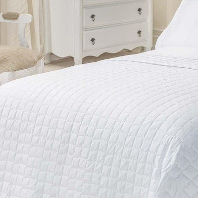 Kit Cobre Leito Top Line Casal King 3 Peças 100% Poliéster - Branco