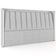 Cabeceira Cama Box Queen Estofada Com Led 160cm Moan P05 Linho Cinza Claro - Lyam Decor